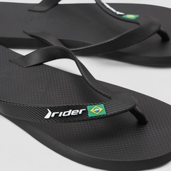 Chinelo Masculino Rider R1 Brasil Preto