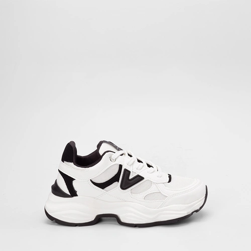 Tênis Chunky Feminino Via Marte Branco & Preto
