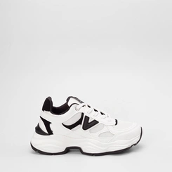 Tênis Chunky Feminino Via Marte Branco & Preto
