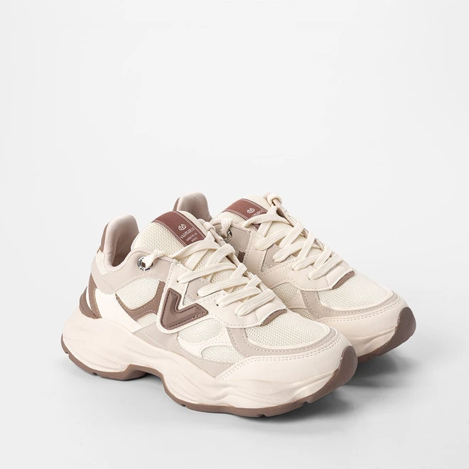 Tênis Chunky Feminino Via Marte Marfim & Off White