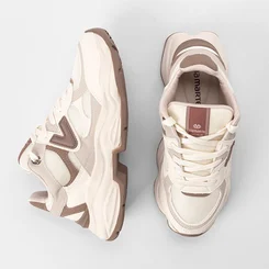 Tênis Chunky Feminino Via Marte Marfim & Off White