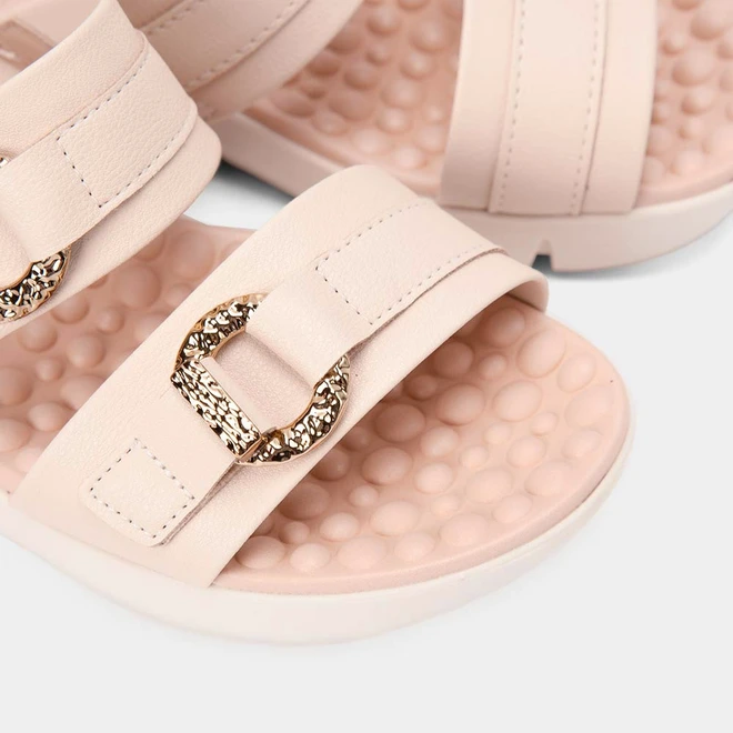 Tamanco Feminino Modare Ultraconforto Tira Dupla Fivela Off White