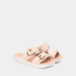 Tamanco Feminino Modare Ultraconforto Tira Dupla Fivela Off White