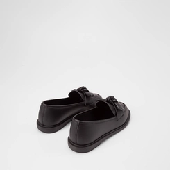 Mocassim Gabriela Detalhe Laço Preto