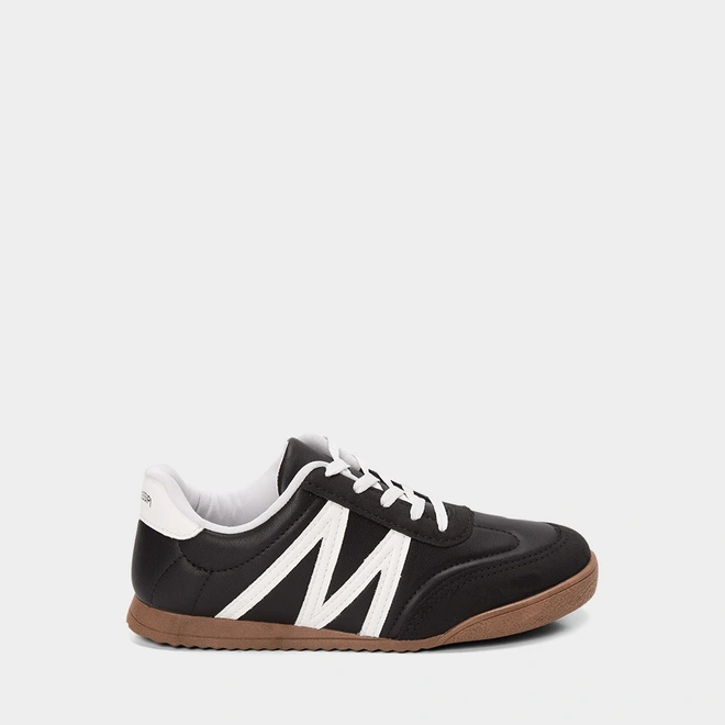Tênis Casual Feminino Mississipi Jogging Preto