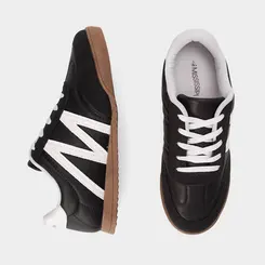 Tênis Casual Feminino Mississipi Jogging Preto