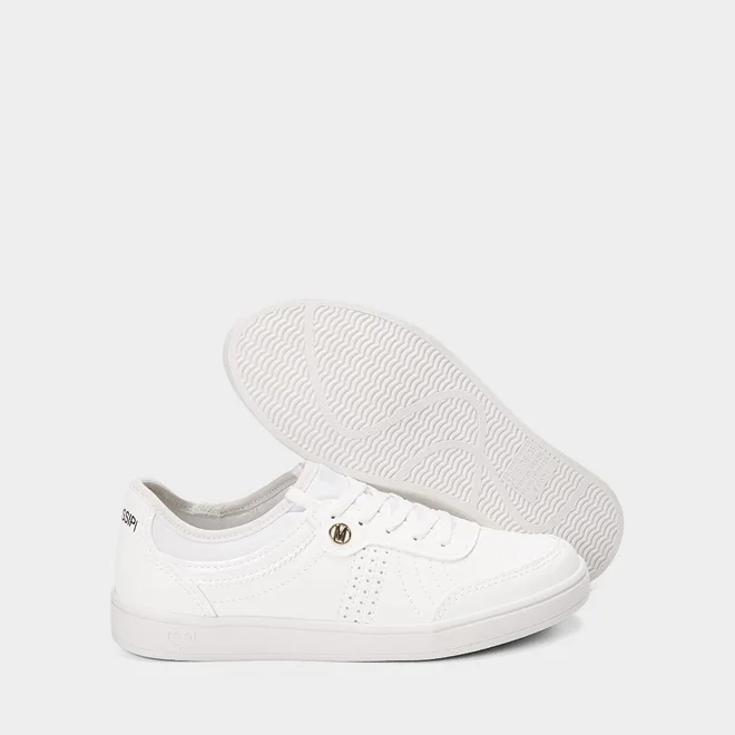 Tênis Casual Feminino Mississipi Branco