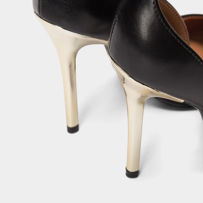 Scarpin Feminino Vizzano Salto Fino Alto Preto