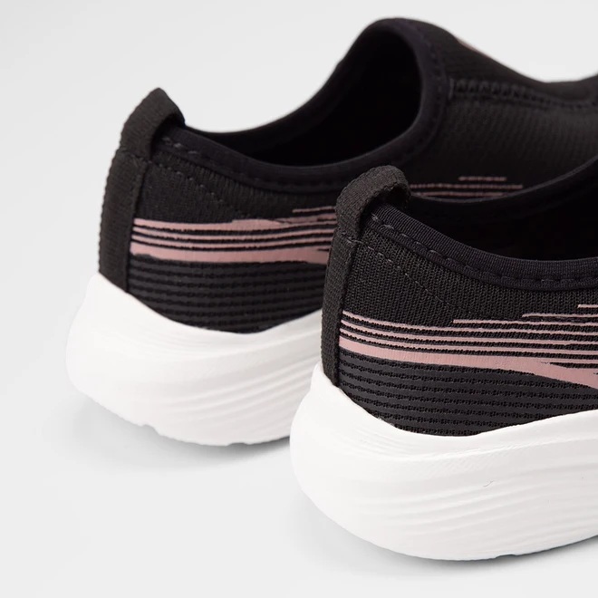Tênis Esportivo Feminino Kolosh Knit Preto