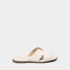 Rasteira Feminina Beira Rio Tira Vazada Off White