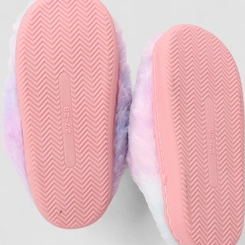 Pantufa Infantil STZ Pelúcia Tie Dye Multicolor