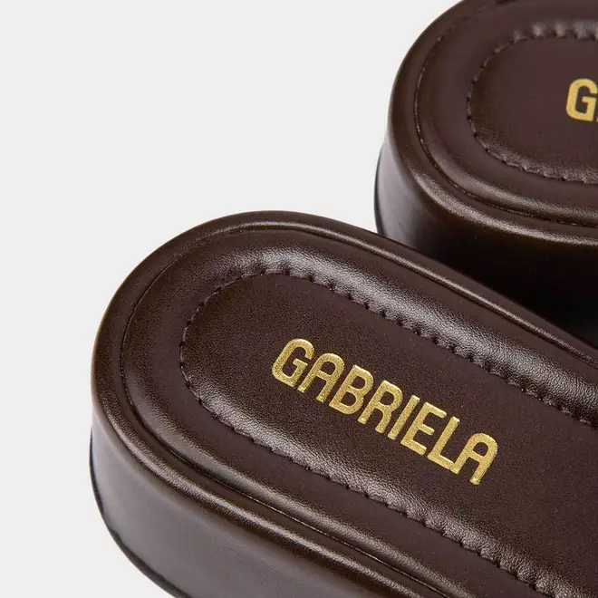 Tamanco Feminino  Flatform Gabriela Marrom