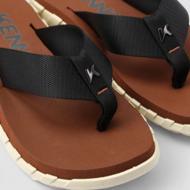 Chinelo Masculino Kenner Original Solado Robusto Marrom