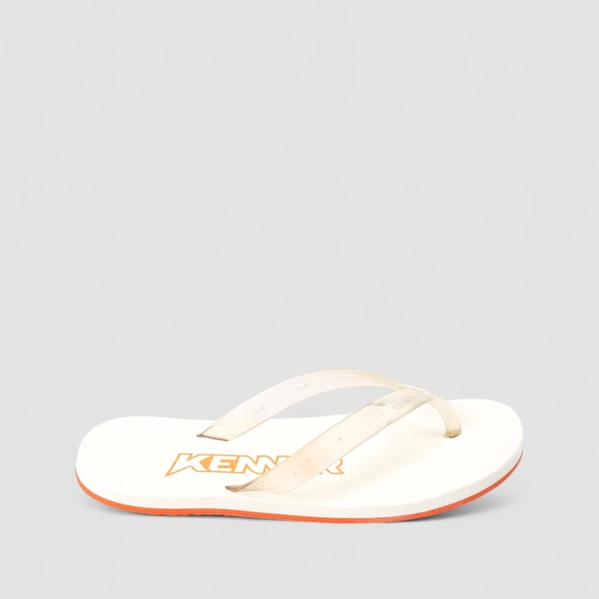 Chinelo Masculino Kenner Original Tira Transparente Branco