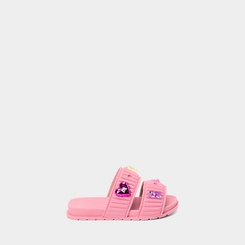 Slide Infantil Molekinha Aplicações Ursos Rosa