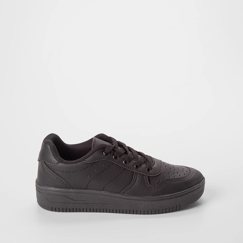 Tênis Casual Feminino Penélope Pespontos Preto