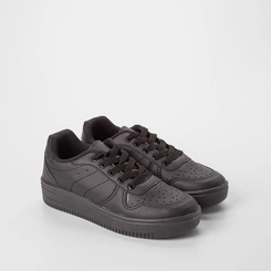 Tênis Casual Feminino Penélope Pespontos Preto