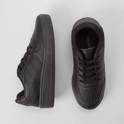 Tênis Casual Feminino Penélope Pespontos Preto