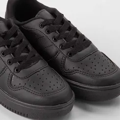 Tênis Casual Feminino Penélope Pespontos Preto
