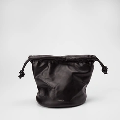 Bolsa Bucket Gabriela Média Detalhe Tachas Preto