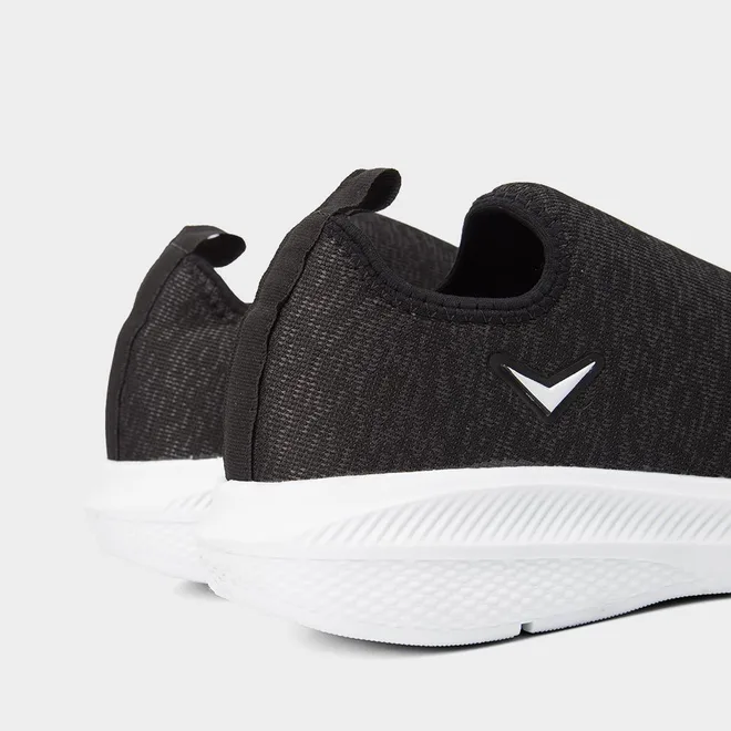 Tênis Esportivo Masculino Vertus Knit Preto & Branco