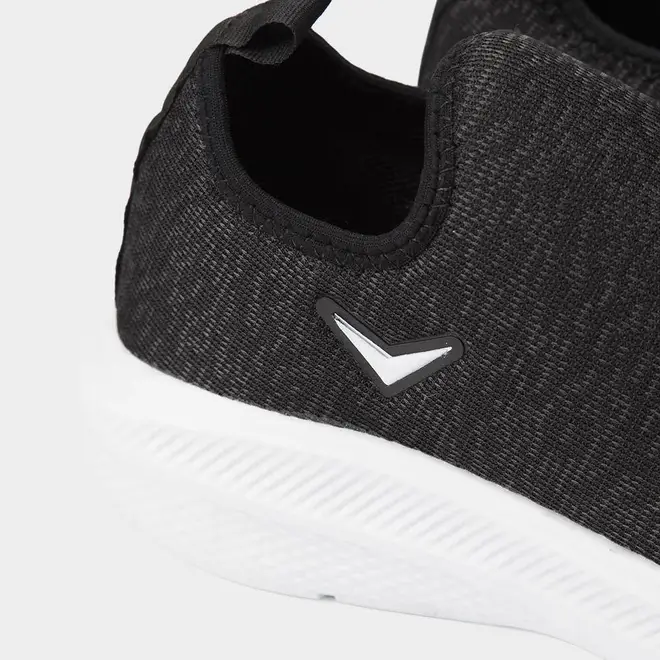 Tênis Esportivo Masculino Vertus Knit Preto & Branco