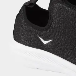 Tênis Esportivo Masculino Vertus Knit Preto & Branco