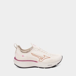 Tênis Esportivo Feminino Mizuno Cool Ride 3 Off White