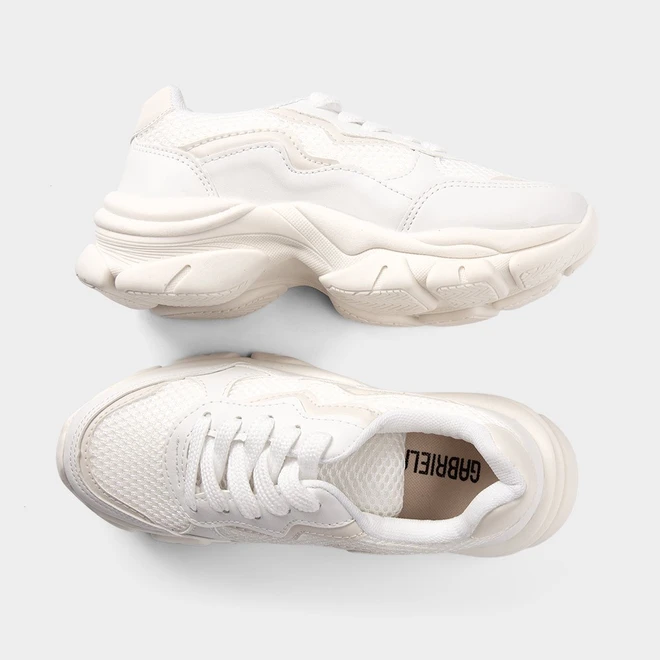 Tênis Chunky Feminino Gabriela Branco