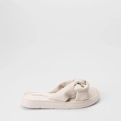 Tamanco Feminino Modare Ultraconforto Laço Off White