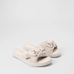 Tamanco Feminino Modare Ultraconforto Laço Off White