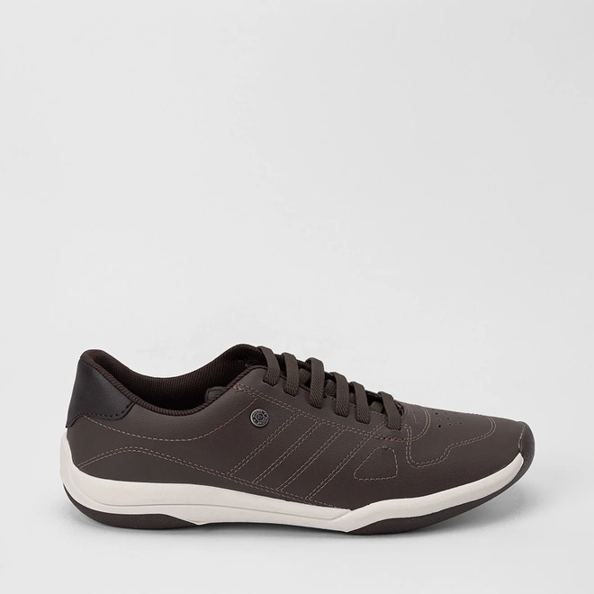 Tênis Casual Masculino Woche Marrom
