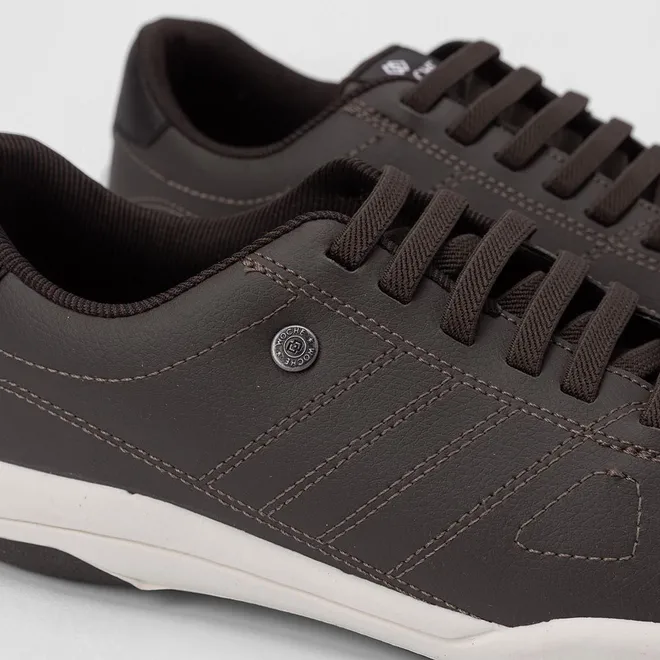 Tênis Casual Masculino Woche Marrom