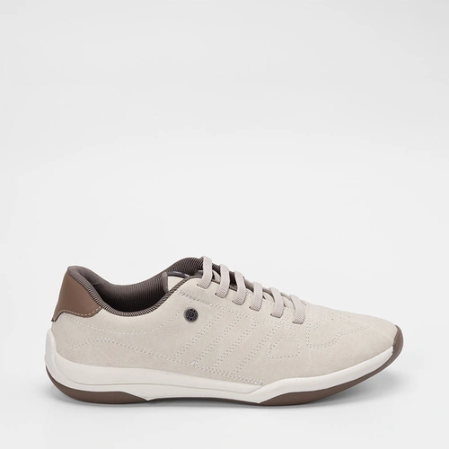 Tênis Casual Masculino Woche Bege