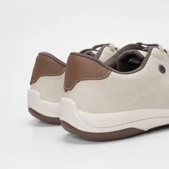 Tênis Casual Masculino Woche Bege