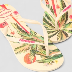 Chinelo Feminino Havaianas Tropical Original Off White