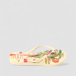 Chinelo Feminino Havaianas Tropical Original Off White