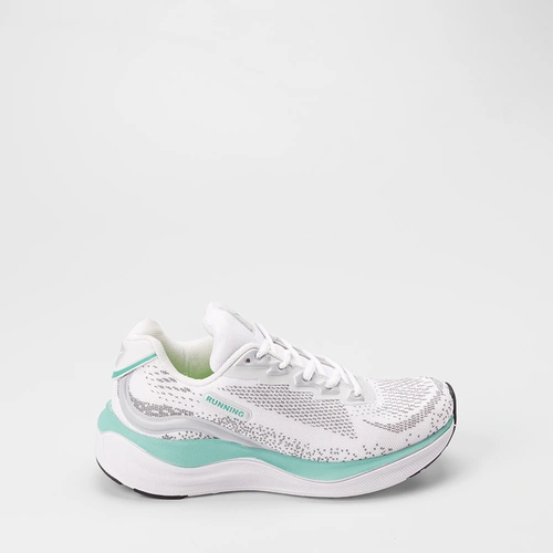 Tênis Esportivo Feminino Vertus Running Branco & Azul