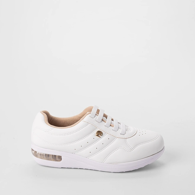 Tênis Casual Feminino Modare Ultraconforto Branco