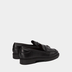 Mocassim Loafer Feminina Moleca Preto