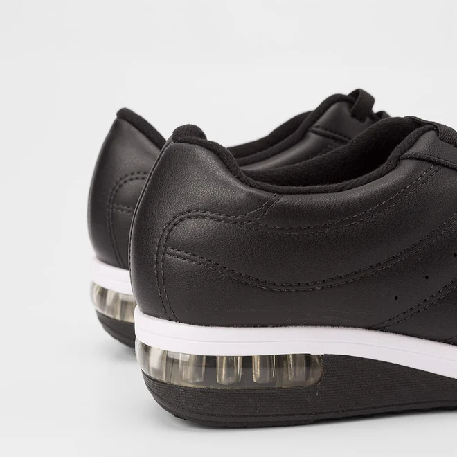 Tênis Casual Feminino Modare Ultraconforto Detalhe Dourado Preto