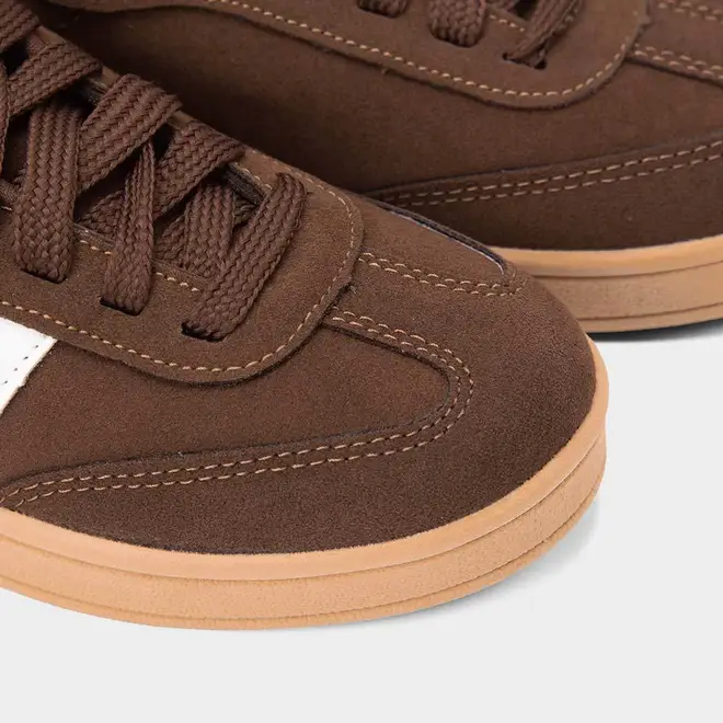 Tênis Casual Feminino Gabriela Camurça Marrom