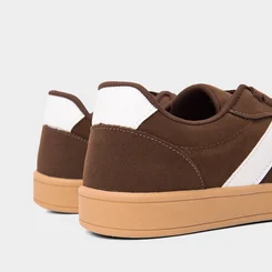 Tênis Casual Feminino Gabriela Camurça Marrom