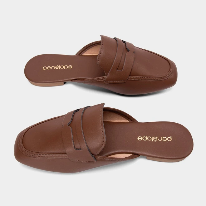 Mule Feminino Penélope Marrom