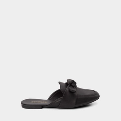 Mule Feminino Penélope Detalhe Laço Preto