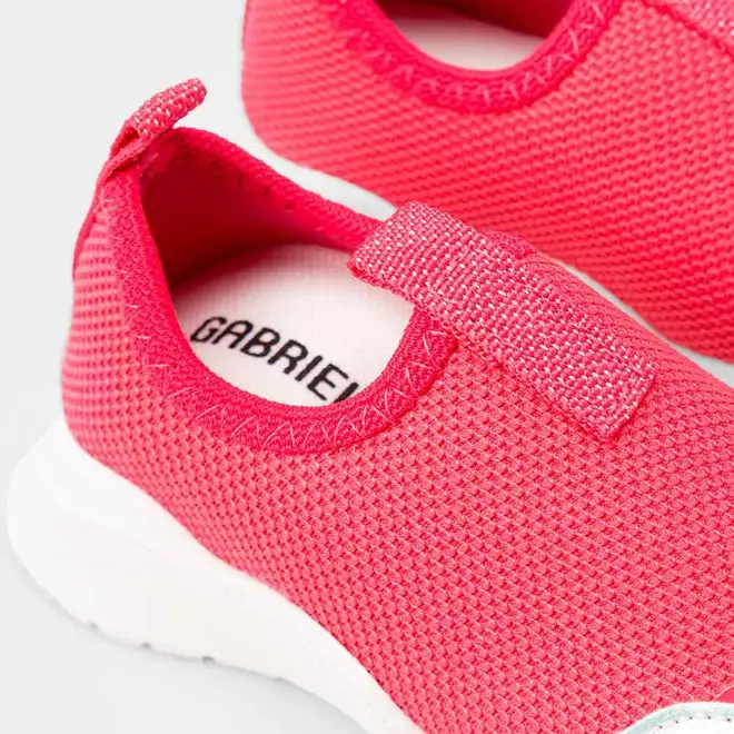 Slip On Bebê Gabrielinha Calce Fácil Recorte Holográfico Rosa