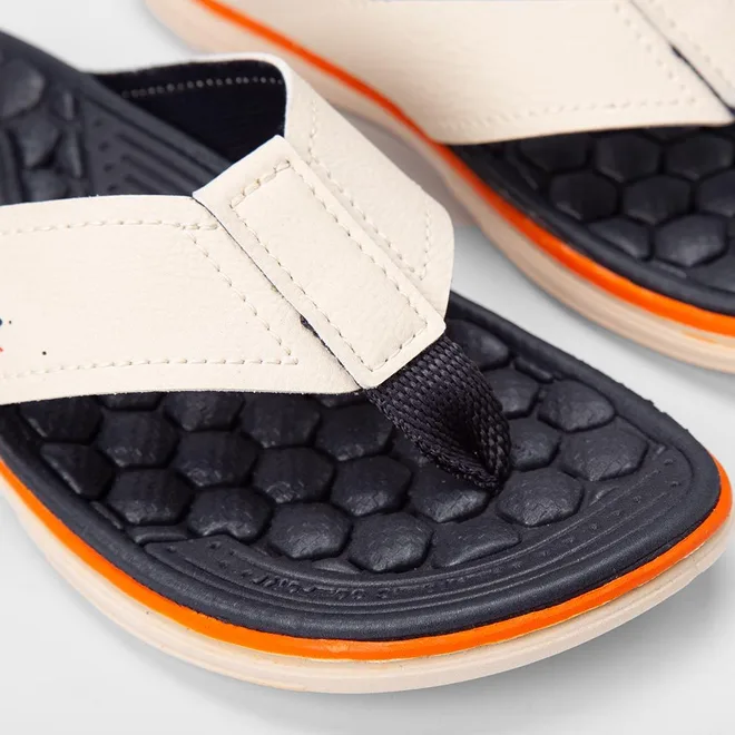 Chinelo Infantil Pegada Original Off White