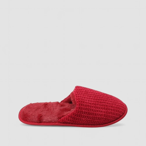 Pantufa Feminina STZ Pelúcia Vermelho