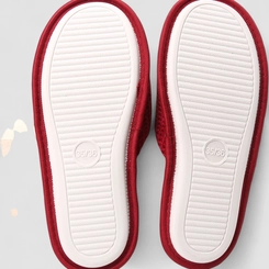 Pantufa Feminina STZ Pelúcia Vermelho
