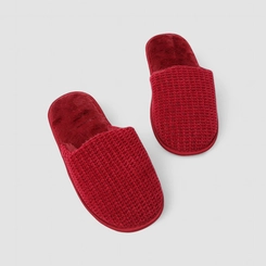 Pantufa Feminina STZ Pelúcia Vermelho